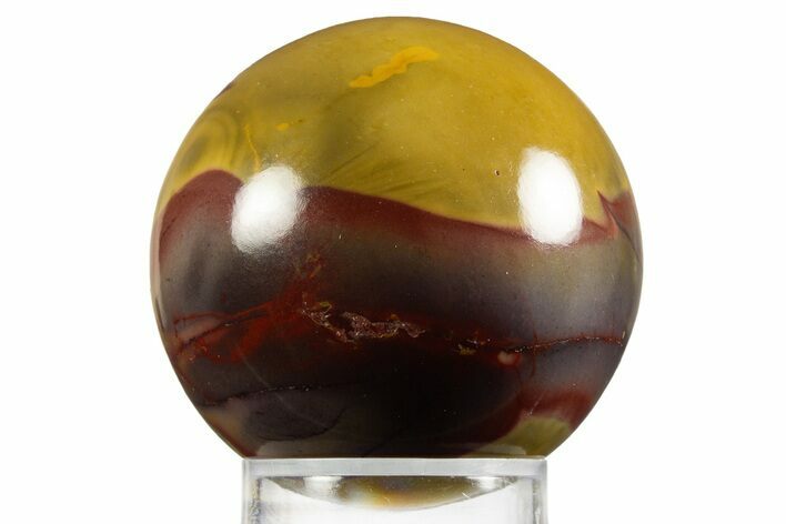 Polished Mookaite Jasper Sphere - Australia #336515